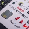 Kelik K48135 F-101A/C VooDoo - interior 3D decals for Zimi Model/KittyHawk kit (1/48)
